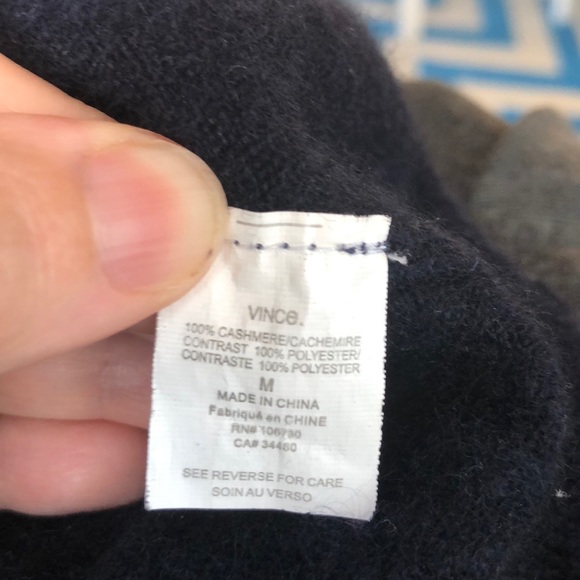 Vince cashmere two-fer sweater - Picture 8 of 10